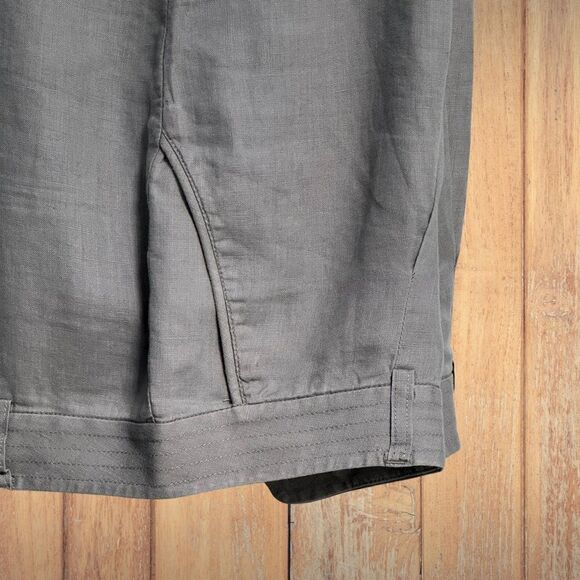 Layfayette 148 Womens Linen Shorts Size 6 Tan Comfy Lightweight Sustainable - Picture 4 of 12